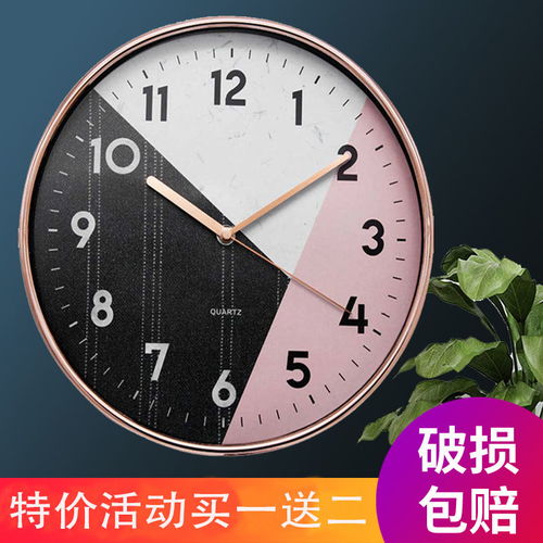 掛鐘 客廳與臥室的現(xiàn)代簡(jiǎn)約靜音美學(xué)